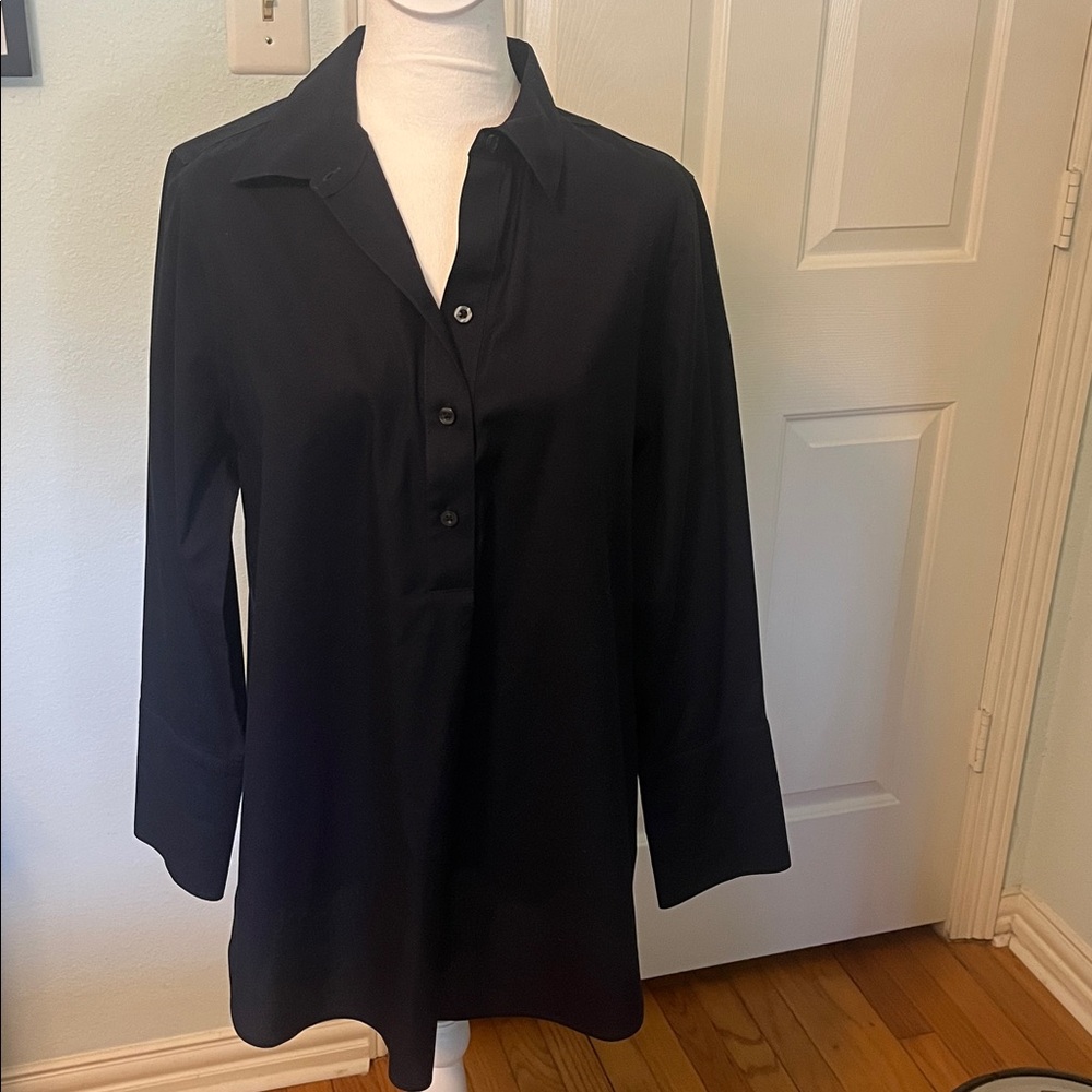 Chico's Elegant Black Blouse